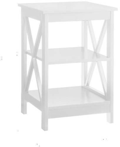 X-Base Side Table, White - ST604