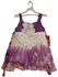 Purple Floral Party Dress For A Girl - Age 2-4Years