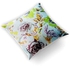 Floral Printed Decorative Cushion Multicolour 45x45cm