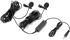 Saramonic Dual Head Lavalier Microphone for DSLR Cameras, Camcorders, Smartphones & Recorders