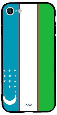 Thermoplastic Polyurethane Protective Case Cover For Apple iPhone 6 Uzbekistan Flag