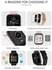 P25 Touch Screen Smartwatch Black