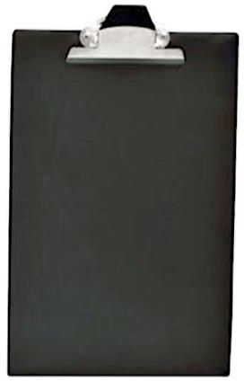 PVC Jumbo Clip Board, A5, Black (FSCBRHA5BK)