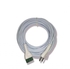 0.5mm Ready Power Supply Cord - High Quality Power Supply - Excellent For All Indoor Electrical Connections (10M White Conductor)