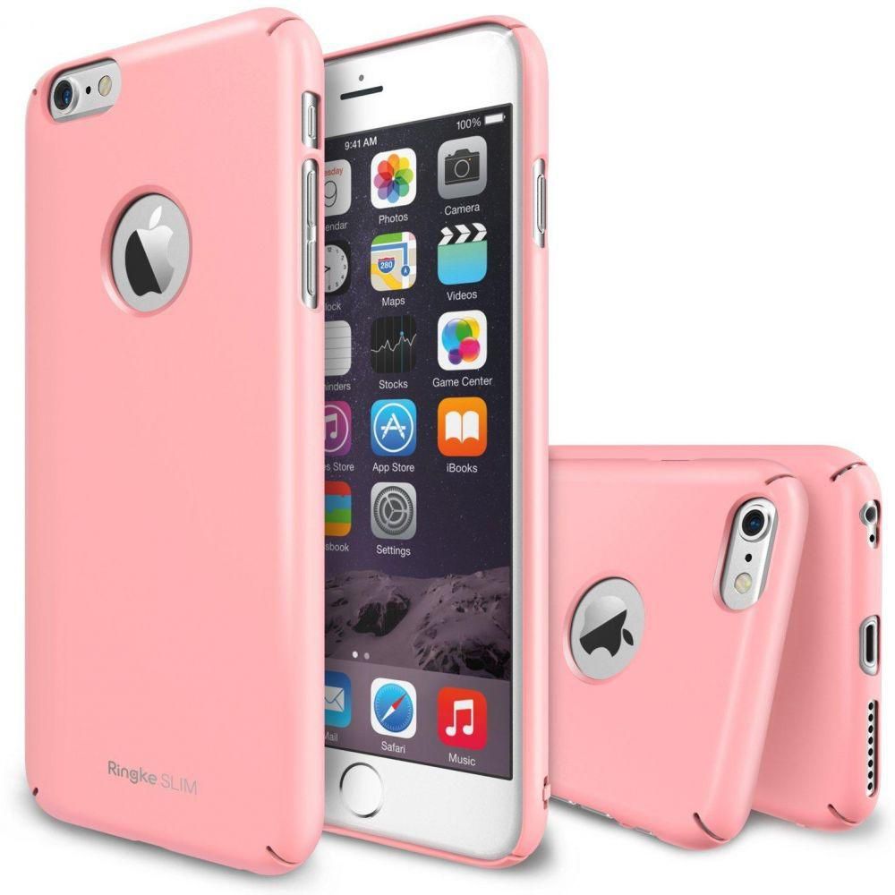 Rearth iPhone 6S / 6 Ringke Premium Slim Dual Coated Hard Case Cover - Pink