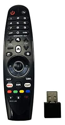Universal Magic Remote for LG AN-MR18BA AN-MR600G AN-MR650 Control for All 2018 4K UHD Smart LG TV OLED65W8PUA OLED77W8PUA OLED43W8PUA OLED49W8PUA OLED50W8PUA OLED55W8PUA with NRTFLIX  Keys