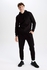 Defacto Man Knitted Standart Fit Sweatshirt -Black