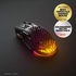SteelSeries Aerox 5 Wireless Gaming Mouse Ultra Lightweight 74g 9 Buttons Bluetooth/2.4 GHz 180 Hr Battery IP54 Water Resistant PC/MAC FPS, MOBA, Battle Royale, Black