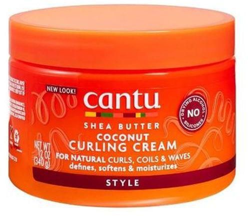 Cantu Shea-Butter-Coconut-Curling-Cream-340g (Natural Curls)