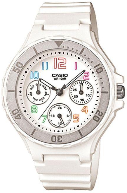 Casio LRW-250H-7B Resin Watch - White