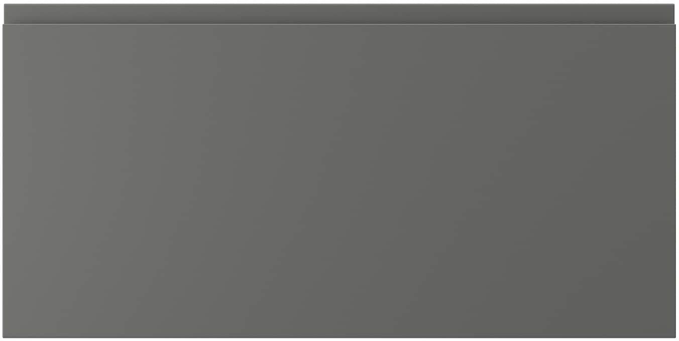 VOXTORP Drawer front - dark grey 80x40 cm