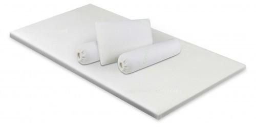 Comfy Baby Memory Foam Travel Mattress Set with Pillow &amp; Bolster