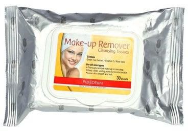 30-Piece Make-Up Remover Cleansing Tissues Yellow
