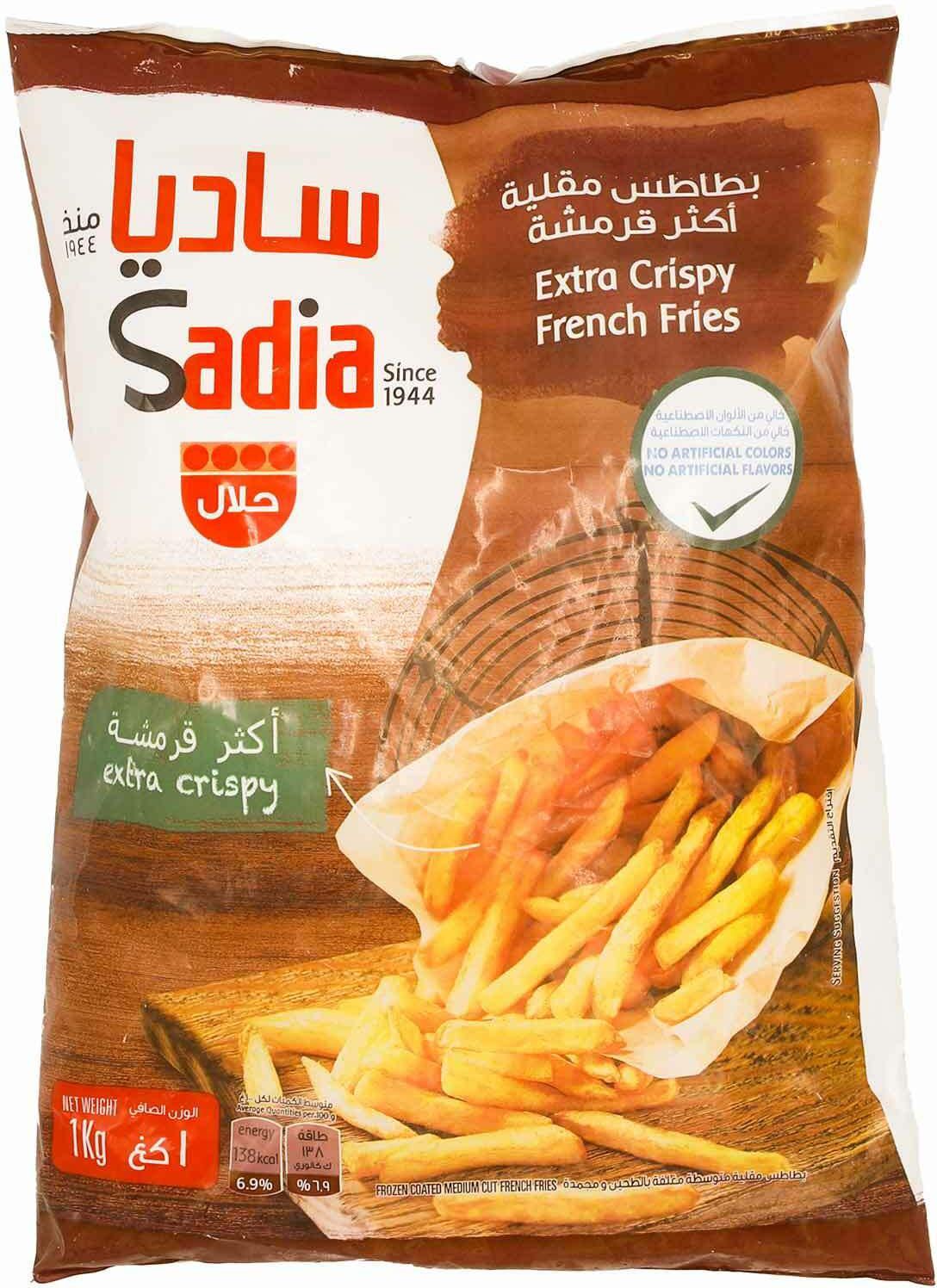 Sadia extra crispy french fries 1 Kg