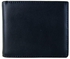 Aonal Black Leather For Men - Bifold Wallets