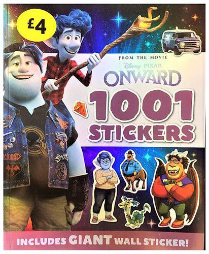 Disney Onward 1001 Stickers - 48 Pages