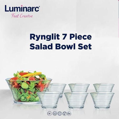 Luminarc Rynglit Salad Bowl Set 7pc