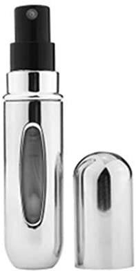 Generic Perfume Atomizer Spray 5 Ml For Purse Or Travel Refillable Silver