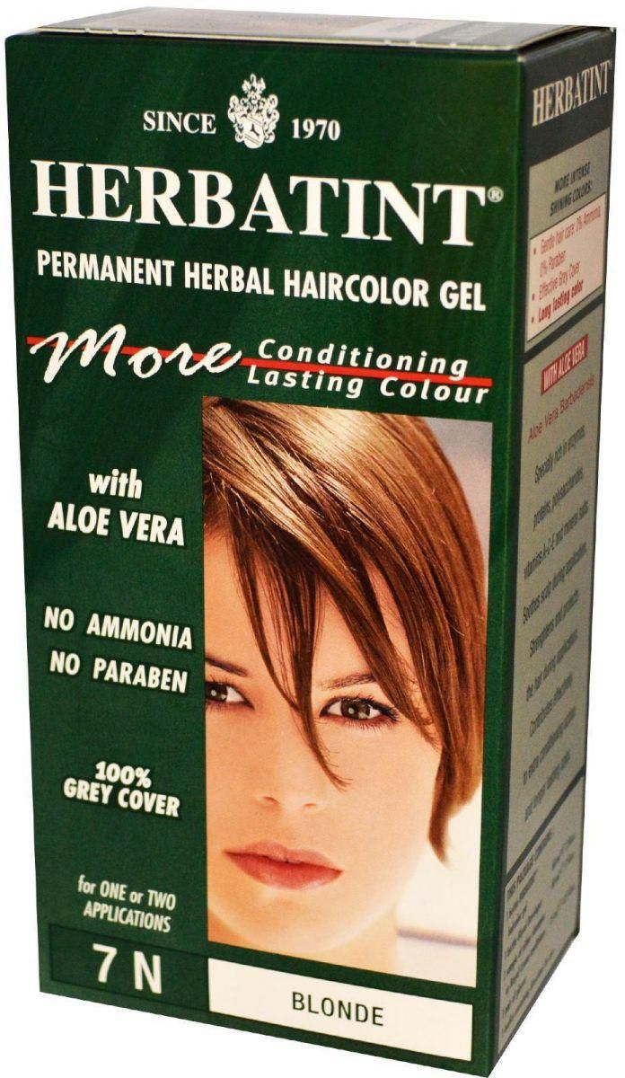 صبغة شعر هيرباتينت بدون أمونيا 7N أشقر Herbatint Permanent Herbal