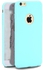Generic soft ultra-thin Back Cover For iPhone 6 plus / 6s plus apple logo – light blue
