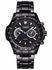 Water Resistant Stainless Steel Chronograph Wrist Watch WT-CU-8020-B - 43 mm - Black للرجال