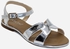 Tata Tio Flat Sandals - Silver