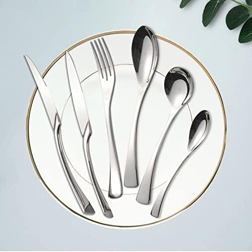 36-Piece Silverware Flatware Cutlery Set 18/10 Stainless Steel Tableware Service for 6, Mirror Polished Dishwasher Safe (36pcs)