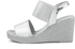 Fourteen Sandals High Heel For Women - Mixed - Silver