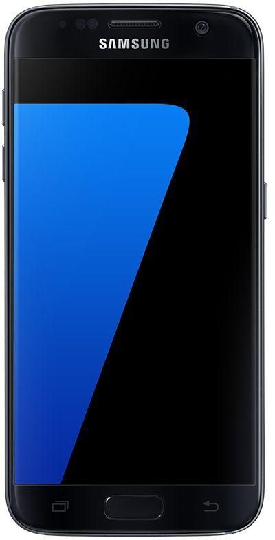 Samsung موبايل Galaxy S7 - 5.1 بوصة - 32 جيجا بايت - أسود
