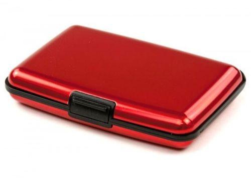 Aluma Card Wallet - Red