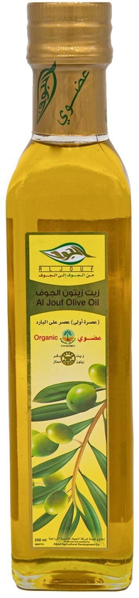 Aljouf organic extra virgin olive oil 250ml