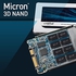 هارد ساتا SSD داخلي MX500 مقاس 2.5 بوصة 7 ملم بسعة تخزين 500 جيجابايت من كروشال، CT500MX500SSD1، sata_6_gbps