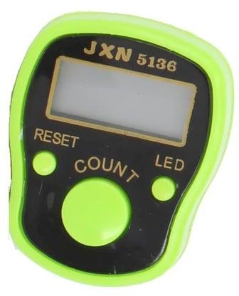 Digital Tally Counter With LED Light Green/Black