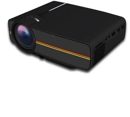 Generic YG-400 Mini LED Projector 1000 Lumens 800*480 Support 1080P USB HDMI AV VGA SD Home Theater PC