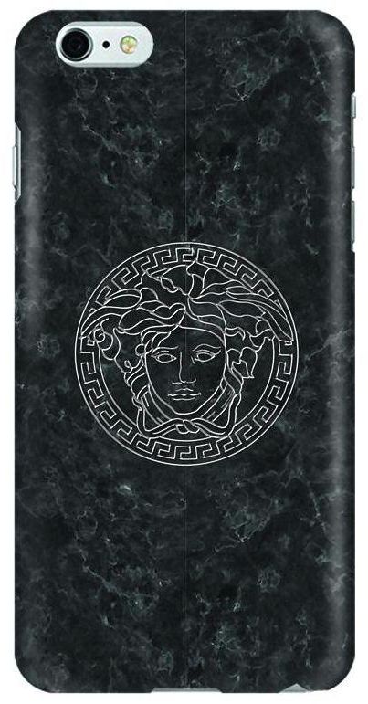 Stylizedd Apple iPhone 6 Plus / 6S Plus Slim Snap case cover Gloss Finish - Face of marble ‫(Black)