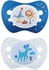 NIP - Life Soothers - Silicone - Blue_Deer & Circus- 0-6M- Babystore.ae