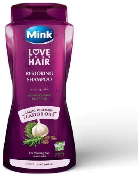 Mink Garlic ,rosemary & Castor Oil Shampoo