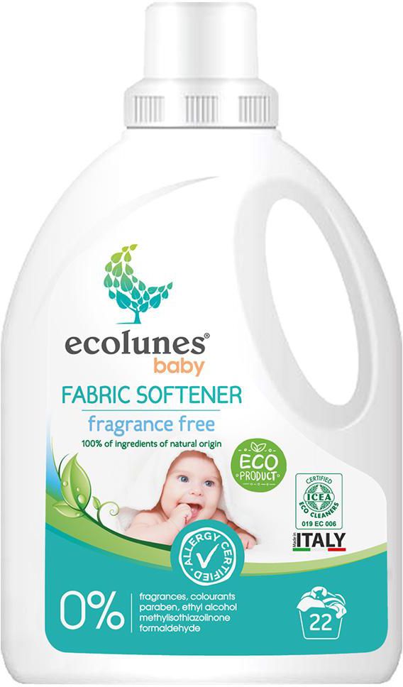 Ecolunes - Hypoallergenic Baby Fabric Softener - 1L- Babystore.ae