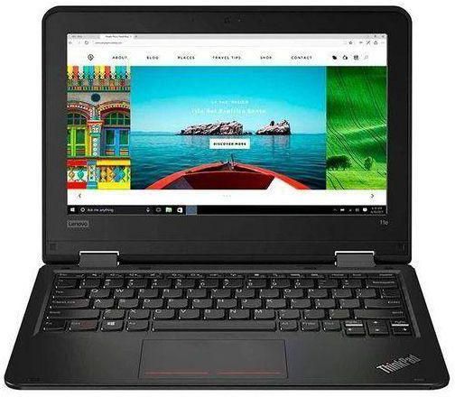 Lenovo ThinkPad Yoga 11e Touchscreen 11.6" Laptop Intel Celeron 4GB RAM 128GB SSD Webcam HDMI Wifi With Windows 11 PRO Installed Activated, Office 2021 Pro Installed Activated + Free Wireless Mouse