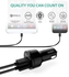 Aukey Qualcomm Quick Charge 3.0 Car Charger CC-T7 34.5W 2-Port USB for Android and IOS