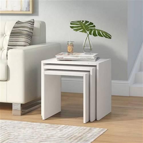 Side table, White - ST06