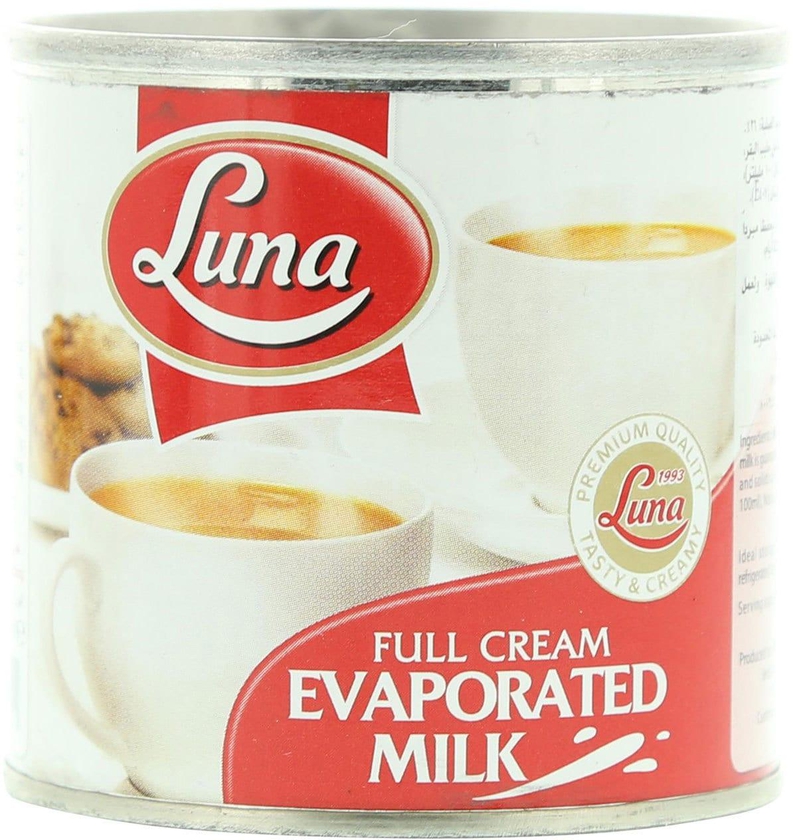 Luna full cream evaporated milk 170 g