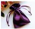 Fashion Purple Satin Gift Bag