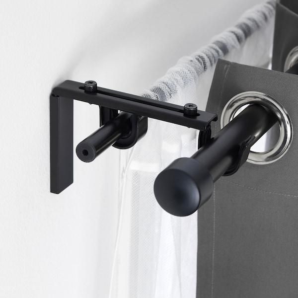 BETYDLIG Curtain rod holder, black - IKEA