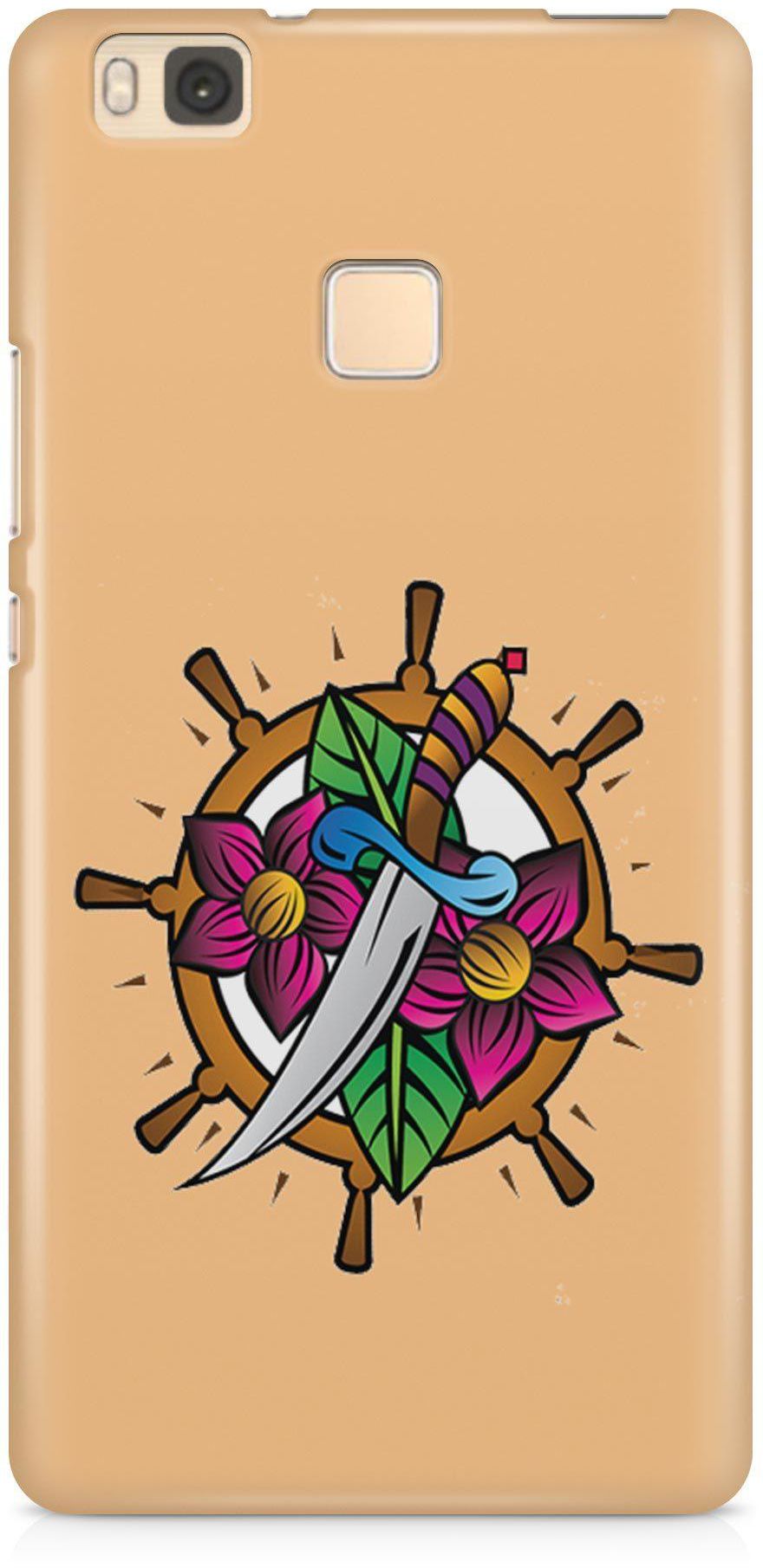Orange Sword Nuts Coconuts Phone Case Cover for Huawei P8 Lite