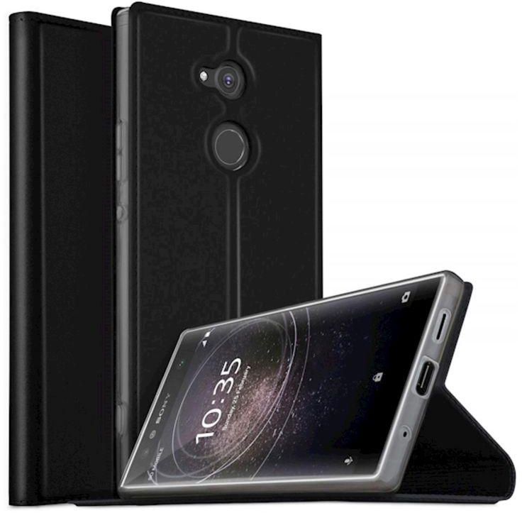 Flip Case Cover For Sony Xperia Xa2 Black