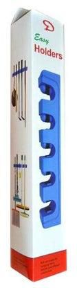 Wall Mount Mop And Broom Holder Blue 40x5centimeter