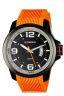 Curren M 8174 Black Dial With Orange Band Men's Watch