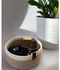 Jute Decorative Storage Bowl, Beige/White - B230