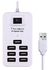 Generic Usb 2.0 To 7 Ports Usb 2.0 High Speed 480 Mbps Hub With Power Switch(white)